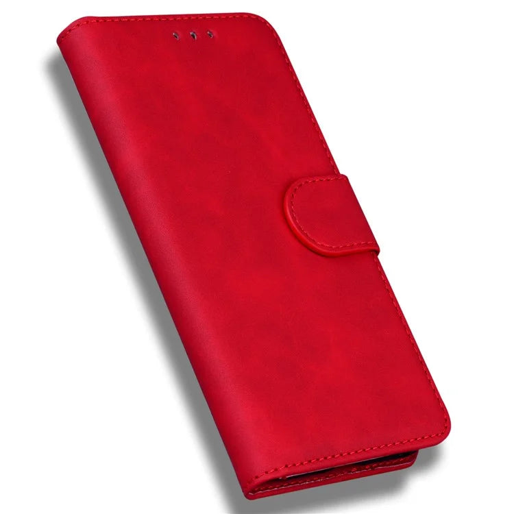 For Xiaomi Redmi Note 13 Pro+ 5G Case Solid Color Leather Phone Cover Stand Card Holder