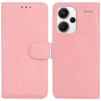 For Xiaomi Redmi Note 13 Pro+ 5G Case Solid Color Leather Phone Cover Stand Card Holder