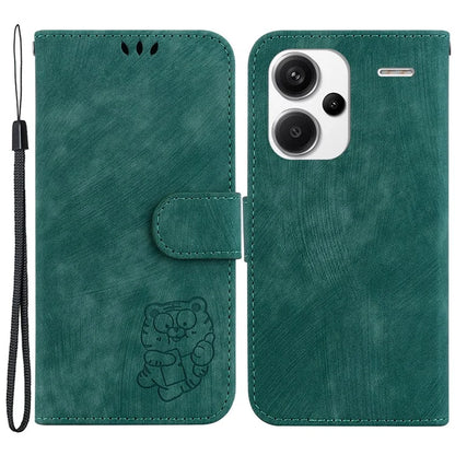 For Xiaomi Redmi Note 13 Pro+ 5G Case Wallet Cute Tiger Pattern Flip Shockproof Phone Cover