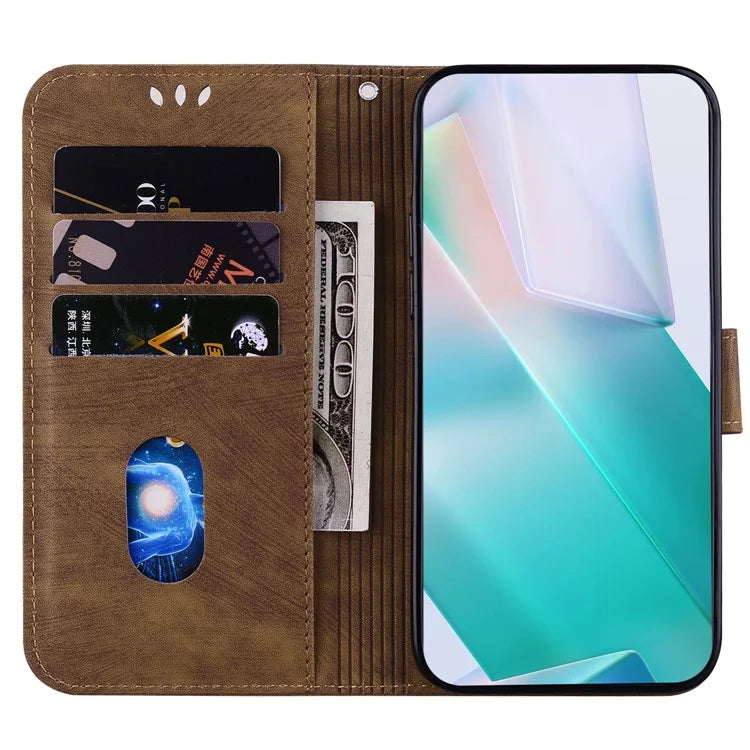 For Xiaomi Redmi Note 13 Pro+ 5G Case Wallet Cute Tiger Pattern Flip Shockproof Phone Cover