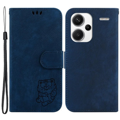 For Xiaomi Redmi Note 13 Pro+ 5G Case Wallet Cute Tiger Pattern Flip Shockproof Phone Cover