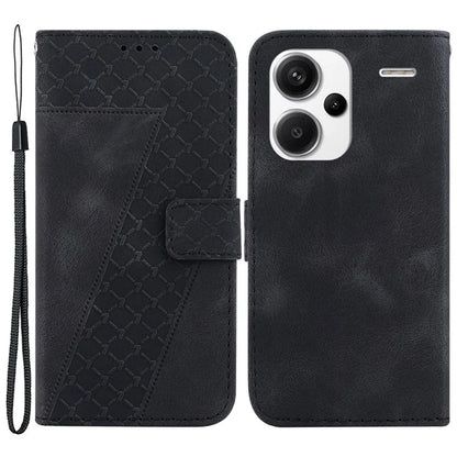 For Xiaomi Redmi Note 13 Pro+ 5G Flip Phone Case Leather Wallet Cover 7-Shape Pattern