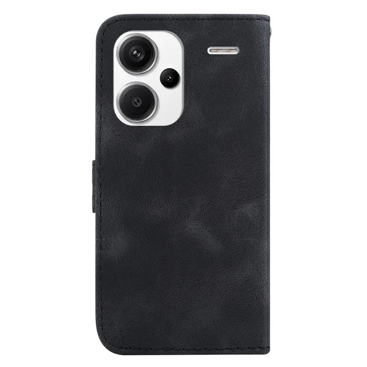 For Xiaomi Redmi Note 13 Pro+ 5G Flip Phone Case Leather Wallet Cover 7-Shape Pattern
