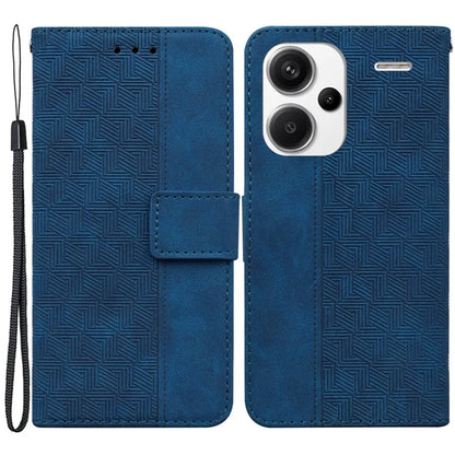 For Xiaomi Redmi Note 13 Pro+ 5G Wallet Case Geometry Pattern PU Leather Phone Cover