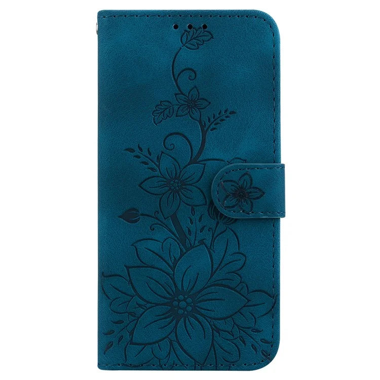 For Xiaomi Redmi Note 13 Pro+ 5G Wallet Case Flower Magnetic Leather Folio Phone Cover