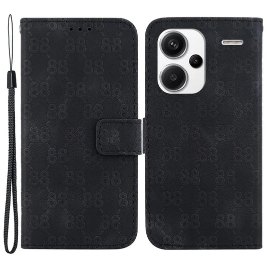 For Xiaomi Redmi Note 13 Pro+ 5G Phone Case Double 8-Shape Wallet Flip Cover