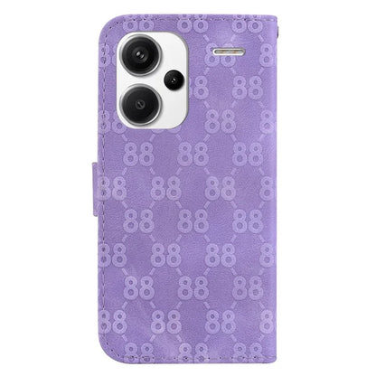 For Xiaomi Redmi Note 13 Pro+ 5G Phone Case Double 8-Shape Wallet Flip Cover