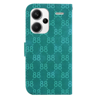 For Xiaomi Redmi Note 13 Pro+ 5G Phone Case Double 8-Shape Wallet Flip Cover