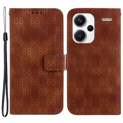 For Xiaomi Redmi Note 13 Pro+ 5G Phone Case Double 8-Shape Wallet Flip Cover