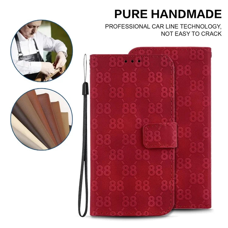 For Xiaomi Redmi Note 13 Pro+ 5G Phone Case Double 8-Shape Wallet Flip Cover