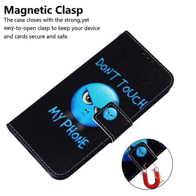 For Xiaomi Redmi Note 13 Pro+ 5G Flip Phone Cover Pattern Print Wallet Case