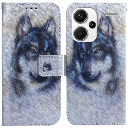 For Xiaomi Redmi Note 13 Pro+ 5G Flip Phone Cover Pattern Print Wallet Case