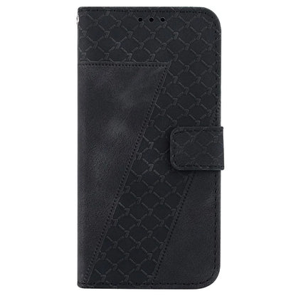 For Xiaomi Redmi Note 13 Pro 5G / Poco X6 5G Stand Card Slots Case 7-Shape Pattern PU Leather Phone Cover