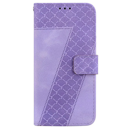 For Xiaomi Redmi Note 13 Pro 5G / Poco X6 5G Stand Card Slots Case 7-Shape Pattern PU Leather Phone Cover