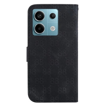 For Xiaomi Redmi Note 13 Pro 5G / Poco X6 5G Wallet Phone Case Double 8-Shape Leather Cover