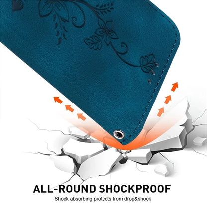 For Xiaomi Redmi Note 13 Pro 5G / Poco X6 5G Phone Cover Flower Wallet Leather Case with Card Holder