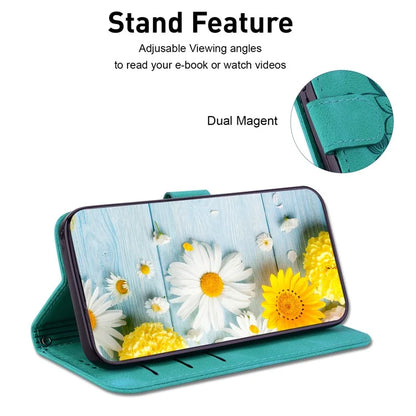 For Xiaomi Redmi Note 13 Pro 5G / Poco X6 5G Phone Cover Flower Wallet Leather Case with Card Holder