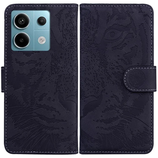 For Xiaomi Redmi Note 13 Pro 5G / Poco X6 5G Tiger Pattern Case PU Leather Stand Wallet Phone Cover