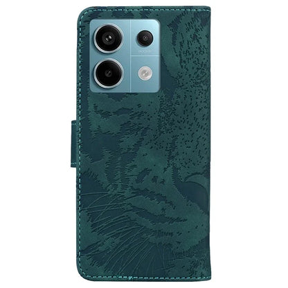 For Xiaomi Redmi Note 13 Pro 5G / Poco X6 5G Tiger Pattern Case PU Leather Stand Wallet Phone Cover