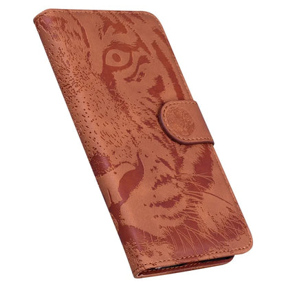 For Xiaomi Redmi Note 13 Pro 5G / Poco X6 5G Tiger Pattern Case PU Leather Stand Wallet Phone Cover