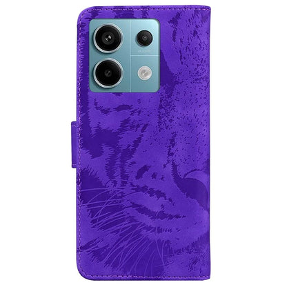 For Xiaomi Redmi Note 13 Pro 5G / Poco X6 5G Tiger Pattern Case PU Leather Stand Wallet Phone Cover