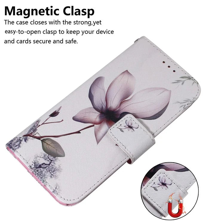 For Xiaomi Redmi Note 13 Pro 5G / Poco X6 5G Leather Case Stand Phone Cover 3D Creative Pattern Design