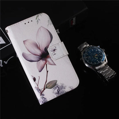 For Xiaomi Redmi Note 13 Pro 5G / Poco X6 5G Leather Case Stand Phone Cover 3D Creative Pattern Design