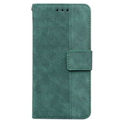 For Xiaomi Redmi Note 13 Pro 5G / Poco X6 5G Leather Flip Phone Case Wallet Cover Geometry Pattern