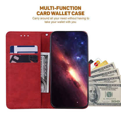 For Xiaomi Redmi Note 13 Pro 5G / Poco X6 5G Leather Flip Phone Case Wallet Cover Geometry Pattern