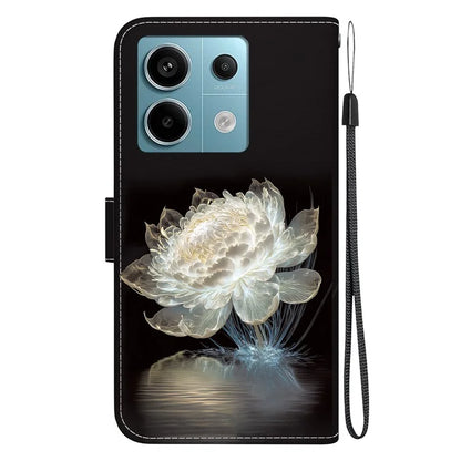 For Xiaomi Redmi Note 13 Pro 5G / Poco X6 5G Wallet Case Phone Leather Cover Pattern Printing