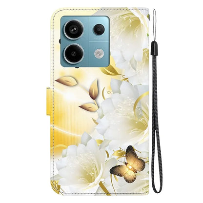 For Xiaomi Redmi Note 13 Pro 5G / Poco X6 5G Wallet Case Phone Leather Cover Pattern Printing