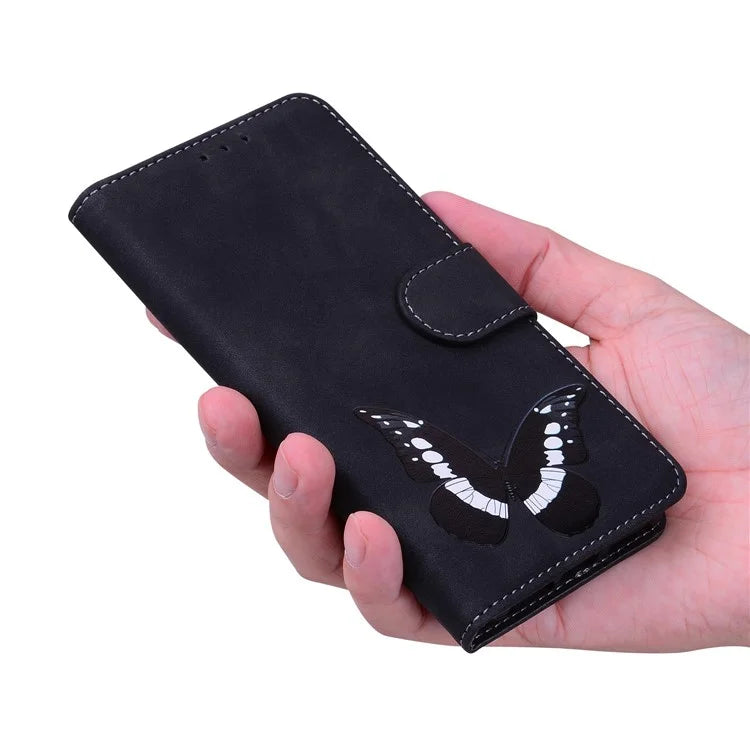 For Xiaomi Redmi Note 13 Pro 5G / Poco X6 5G Case Butterfly Pattern Leather Wallet Cover