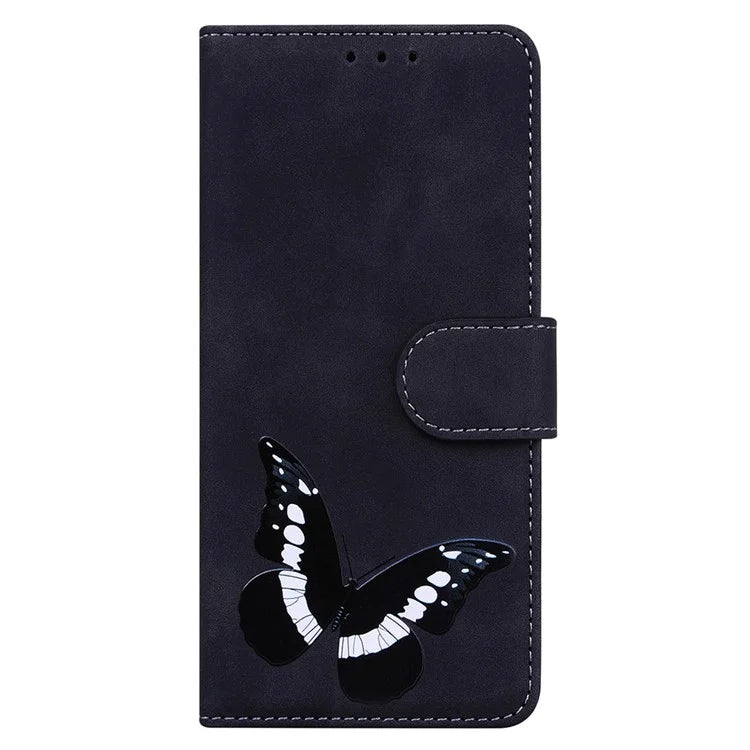 For Xiaomi Redmi Note 13 Pro 5G / Poco X6 5G Case Butterfly Pattern Leather Wallet Cover