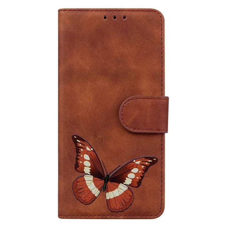 For Xiaomi Redmi Note 13 Pro 5G / Poco X6 5G Case Butterfly Pattern Leather Wallet Cover