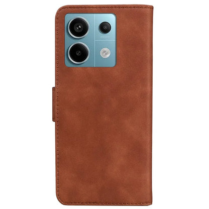 For Xiaomi Redmi Note 13 Pro 5G / Poco X6 5G Case Butterfly Pattern Leather Wallet Cover