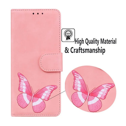 For Xiaomi Redmi Note 13 Pro 5G / Poco X6 5G Case Butterfly Pattern Leather Wallet Cover