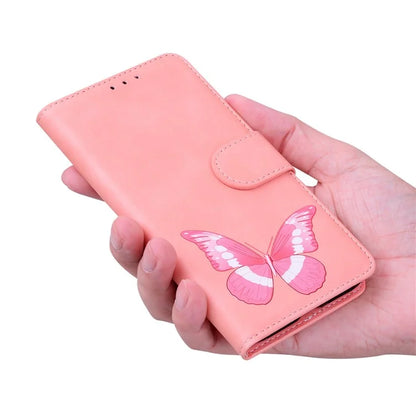 For Xiaomi Redmi Note 13 Pro 5G / Poco X6 5G Case Butterfly Pattern Leather Wallet Cover