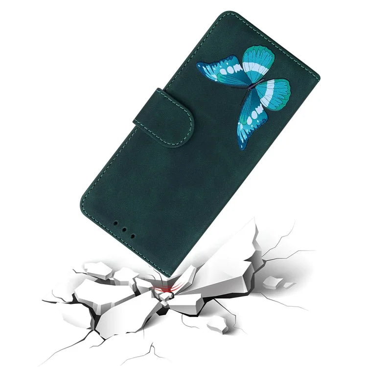 For Xiaomi Redmi Note 13 Pro 5G / Poco X6 5G Case Butterfly Pattern Leather Wallet Cover
