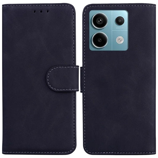 For Xiaomi Redmi Note 13 Pro 5G / Poco X6 5G Case Wallet Stand Solid Color Leather Phone Cover