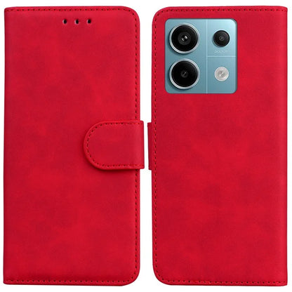 For Xiaomi Redmi Note 13 Pro 5G / Poco X6 5G Case Wallet Stand Solid Color Leather Phone Cover