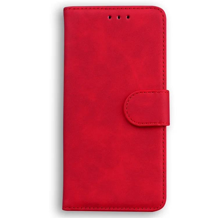 For Xiaomi Redmi Note 13 Pro 5G / Poco X6 5G Case Wallet Stand Solid Color Leather Phone Cover