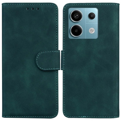 For Xiaomi Redmi Note 13 Pro 5G / Poco X6 5G Case Wallet Stand Solid Color Leather Phone Cover