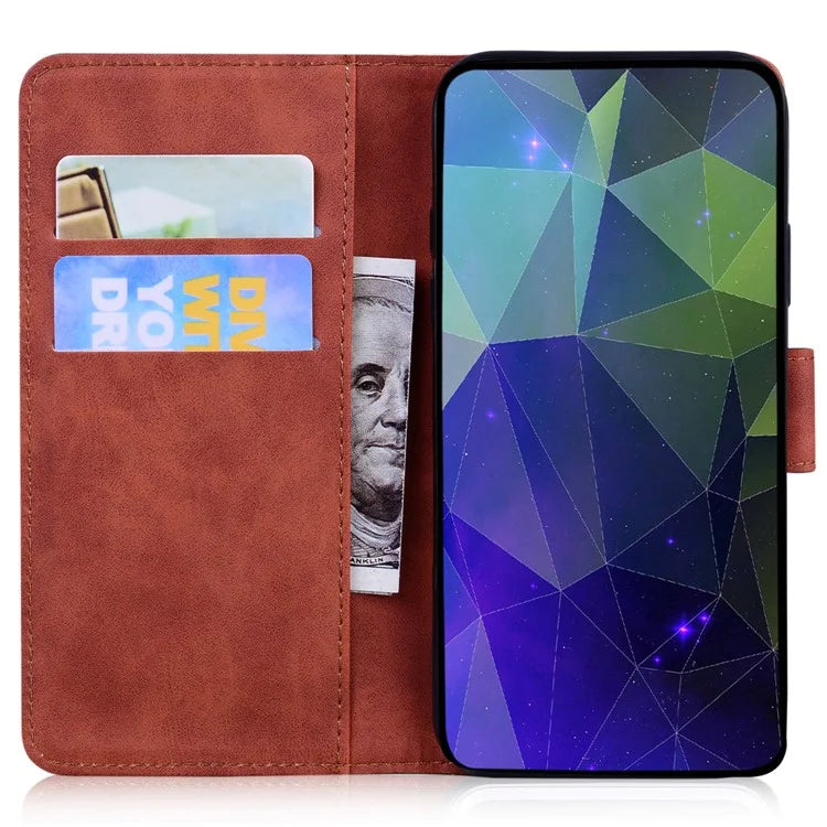 For Xiaomi Redmi Note 13 Pro 5G / Poco X6 5G Case Wallet Stand Solid Color Leather Phone Cover