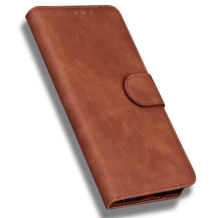 For Xiaomi Redmi Note 13 Pro 5G / Poco X6 5G Case Wallet Stand Solid Color Leather Phone Cover