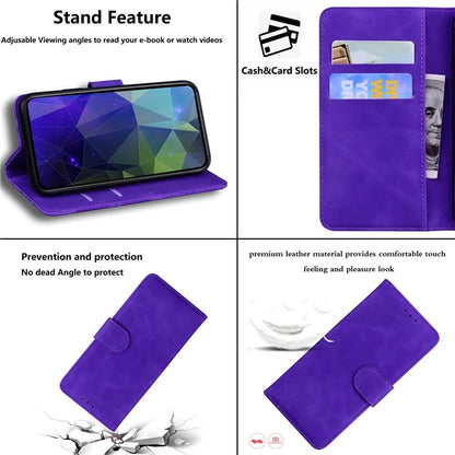 For Xiaomi Redmi Note 13 Pro 5G / Poco X6 5G Case Wallet Stand Solid Color Leather Phone Cover