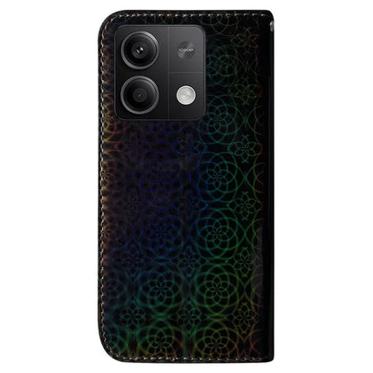 For Xiaomi Redmi Note 13 5G / Redmi Note 13 5G (China) Magnetic Phone Case Dazzling Flower Card Slots Cover