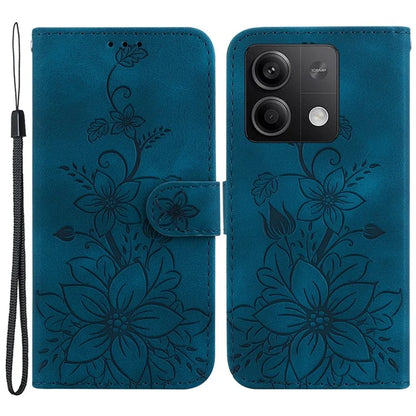 For Xiaomi Redmi Note 13 5G / Note 13 5G (China) Flower Leather Case Wallet Cover