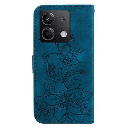 For Xiaomi Redmi Note 13 5G / Note 13 5G (China) Flower Leather Case Wallet Cover