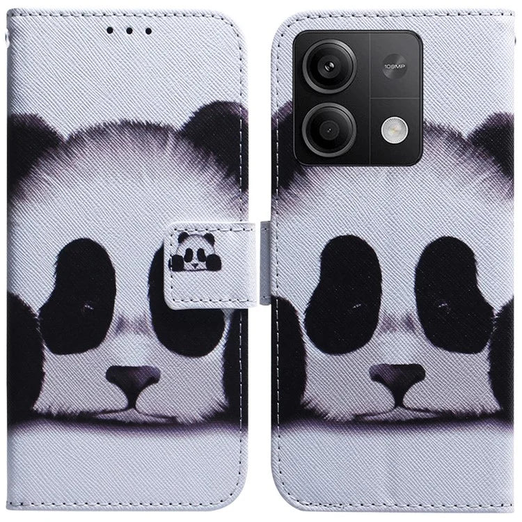 For Xiaomi Redmi Note 13 5G / Note 13 5G (China) Phone Case Wallet Cover with Pattern Print
