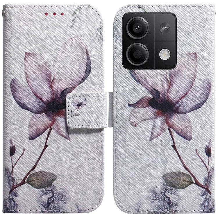 For Xiaomi Redmi Note 13 5G / Note 13 5G (China) Phone Case Wallet Cover with Pattern Print